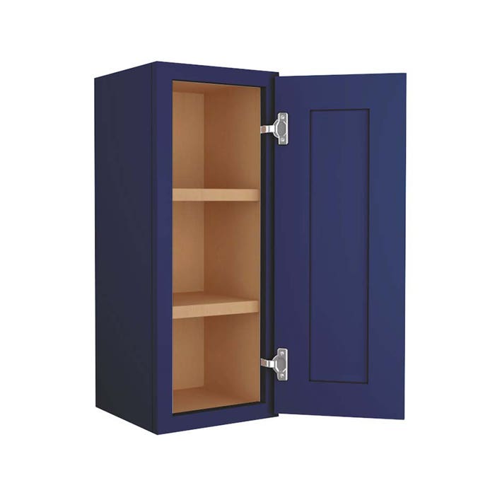 image_1-1278-1.jpg Navy Blue Shaker Wall Cabinet 12"W x 30"H