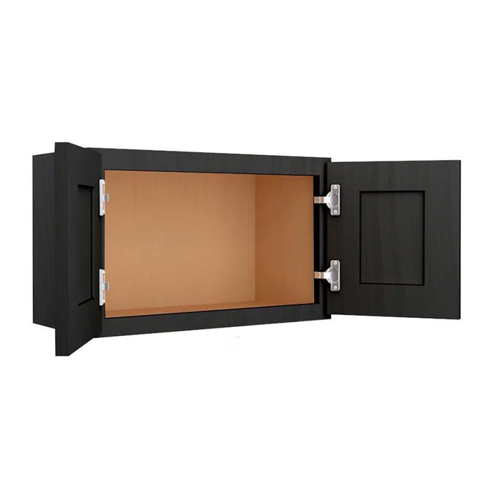 York Driftwood Grey Wall Cabinet 24"W x 15"H