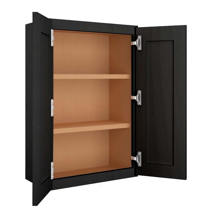 York Driftwood Grey Wall Cabinet 24"W x 36"H