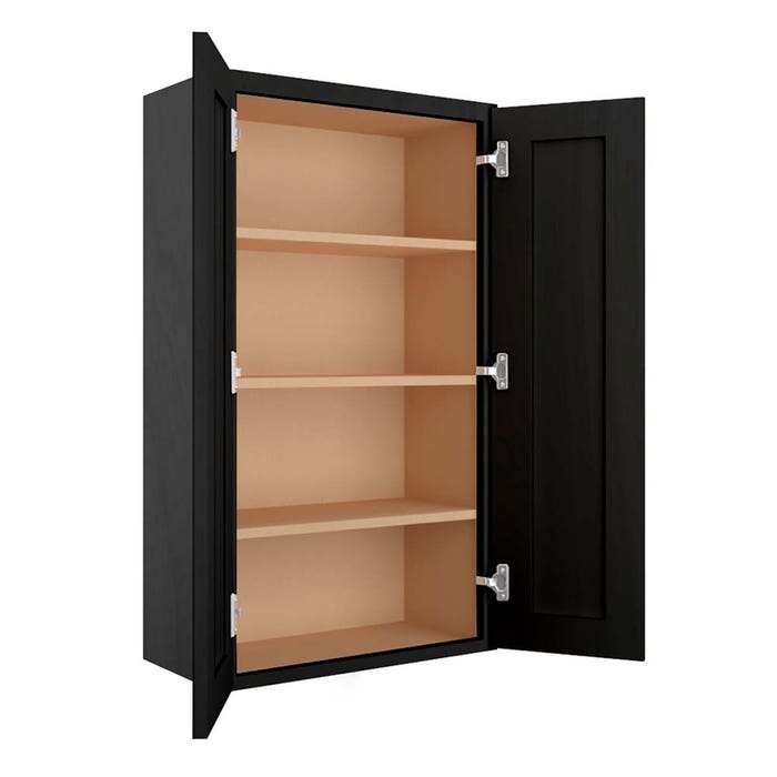 York Driftwood Grey Wall Cabinet 24"W x 42"H
