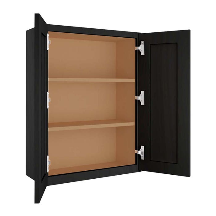 York Driftwood Grey Wall Cabinet 27"W x 36"H