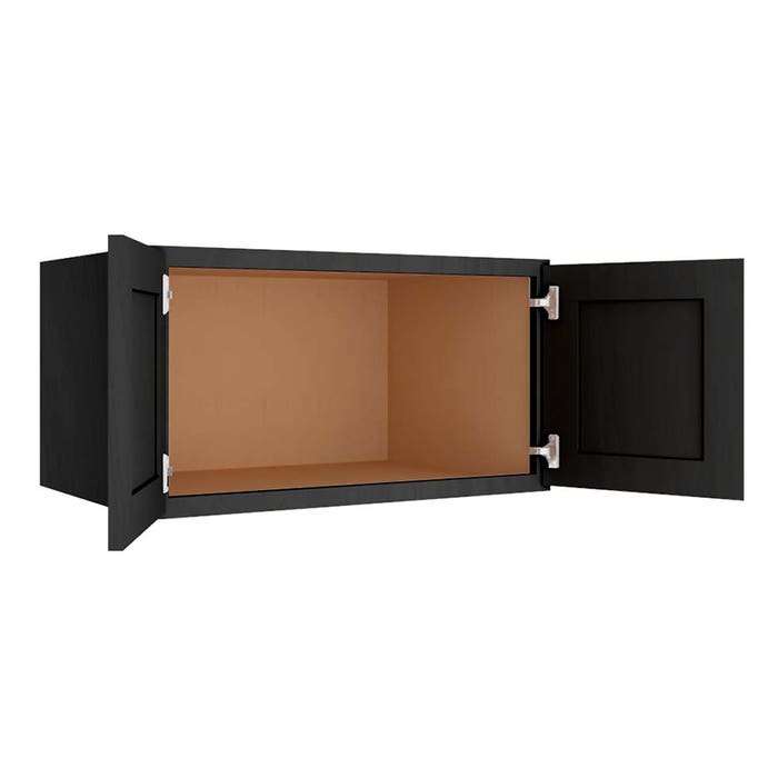 image_1-1428-1.jpg York Driftwood Grey Refrigerator Wall Cabinet 33"W x 18"H x 24"D