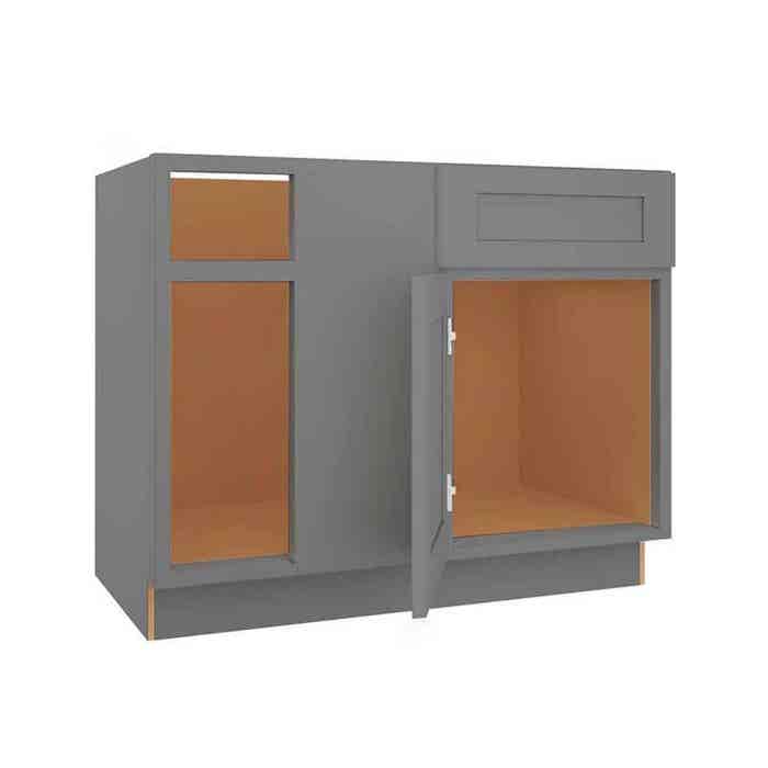 image_1-1545-1.jpg Grey Shaker Elite Blind Base Corner Cabinet 42" Right
