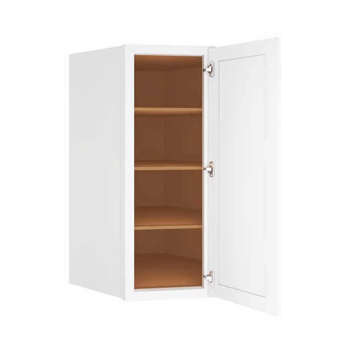 image_1-194-1.jpg Colorado Shaker White Wall Diagonal Corner Cabinet 27"W x 42"H x 15"D
