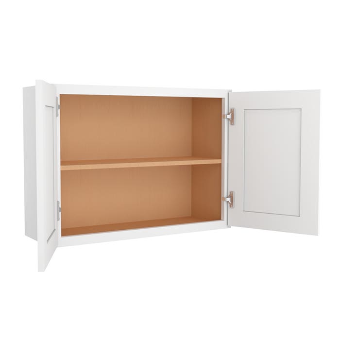 Key Largo White Wall Cabinet 33"W x 24"H