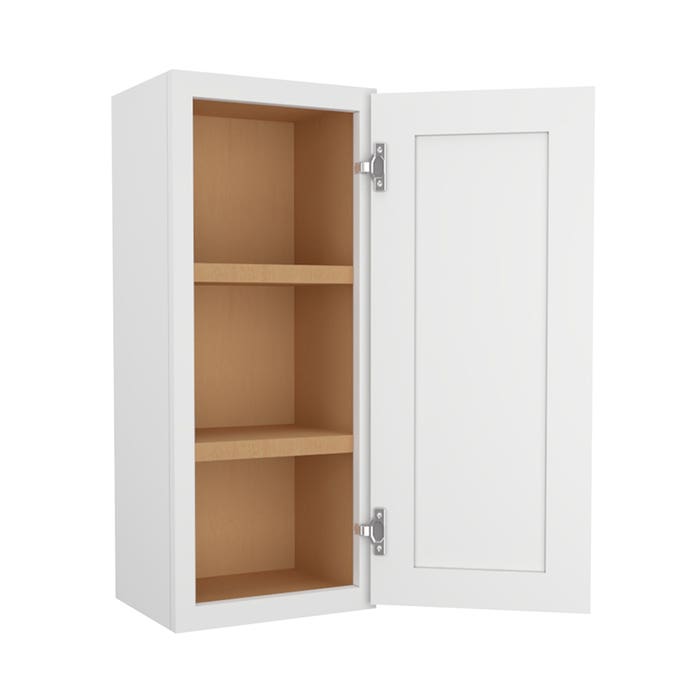 Summit Shaker White Wall Cabinet 15"W x 36"H