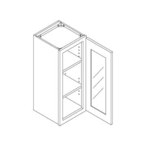 image_1-2399-1.jpg York Saddle Wall Open Frame Glass Door Cabinet 15"W x 30"H