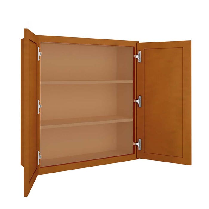 Charleston Toffee 30" x 36" RTA Wall Cabinet - W3036