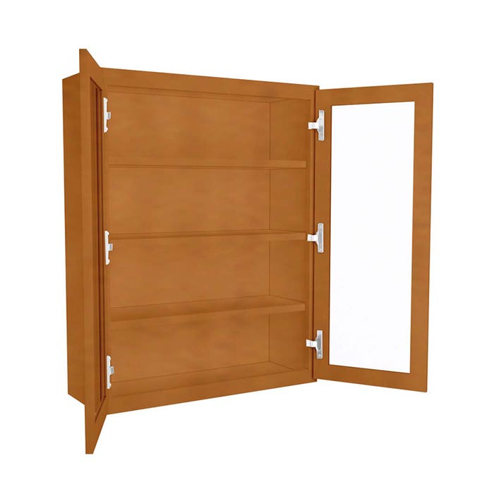 image_1-2630-1.jpg WM3042GDFI - Wall Glass Door Cabinet with Finished Interior 30" x 42"