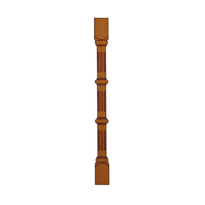 image_1-2750-1.jpg SPST36-F - Fluted Split Post Leg 36"