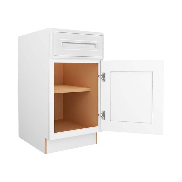 Craftsman White Shaker Base Cabinet 18"