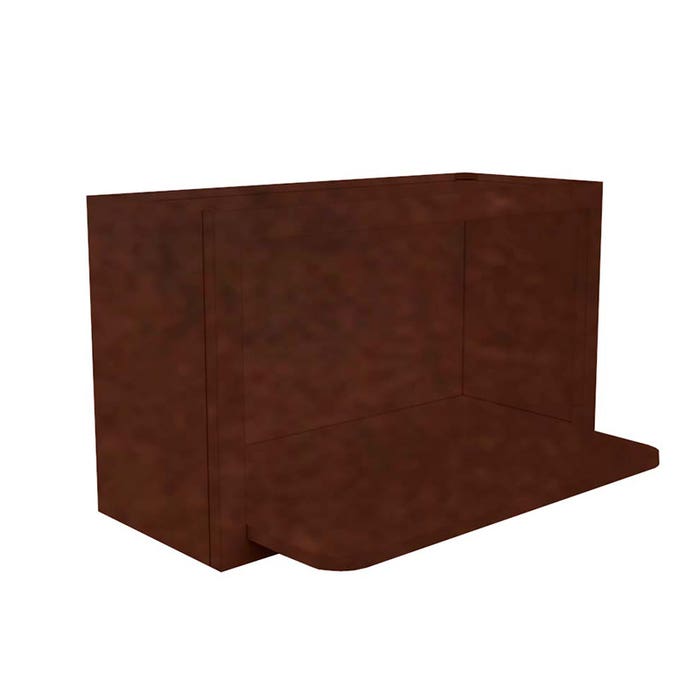 Wall Microwave Shelf Cabinet 30" x 18"