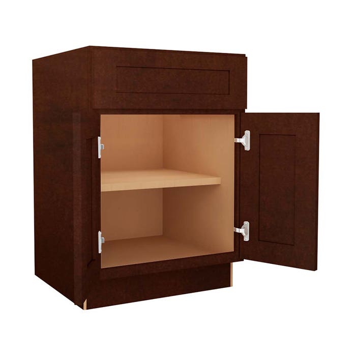 B24 - Double Door / Single Drawer Base Cabinet