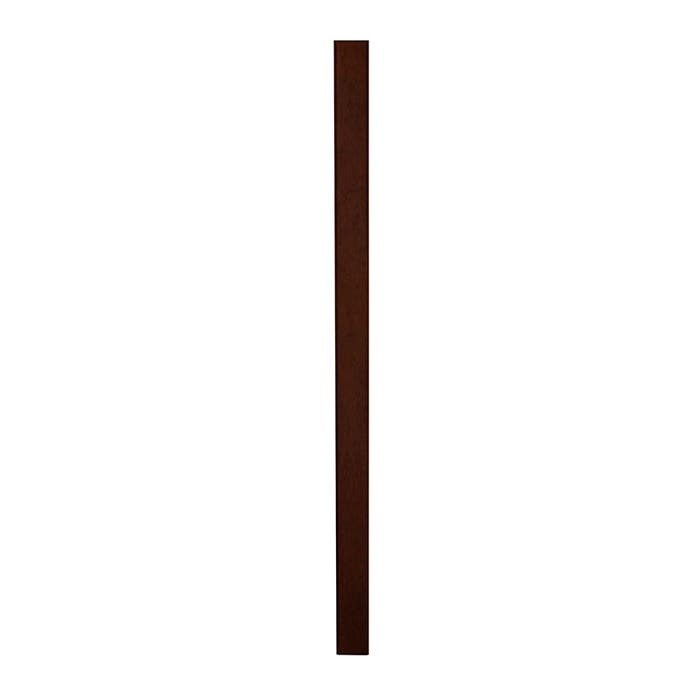Espresso Shaker Overlay Wall Filler 3"W x 89"H