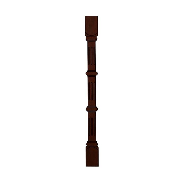Fluted Split Post Leg 42"
