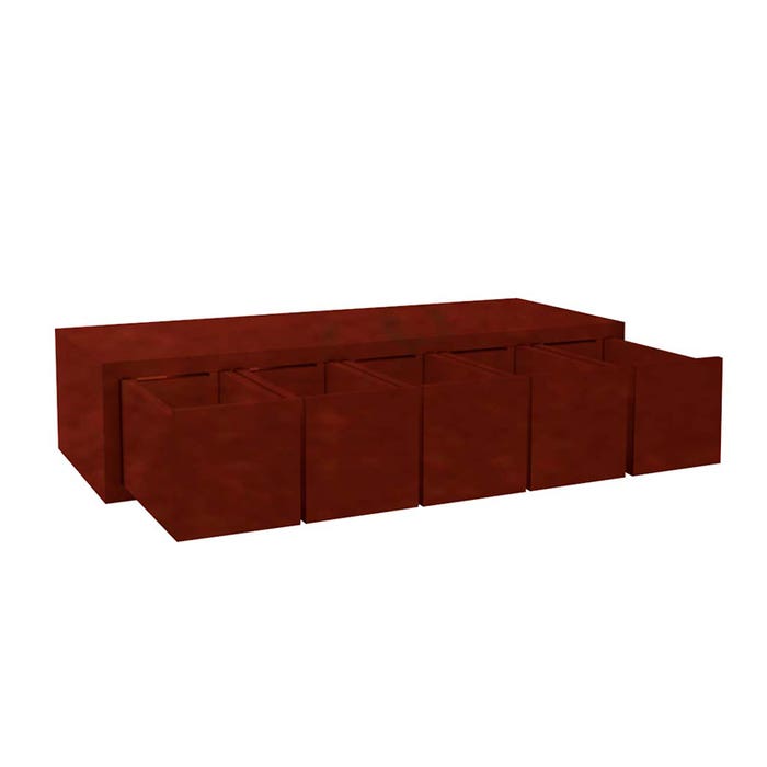 Wall Spice Drawer Cabinet 30" x 6"