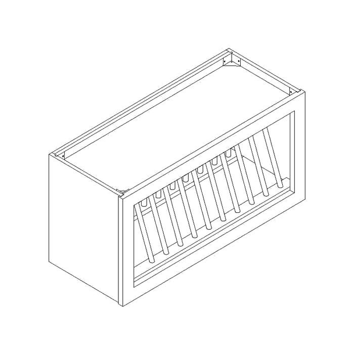 image_1-3959-1.jpg Wall Plate Rack Cabinet 30" x 18"