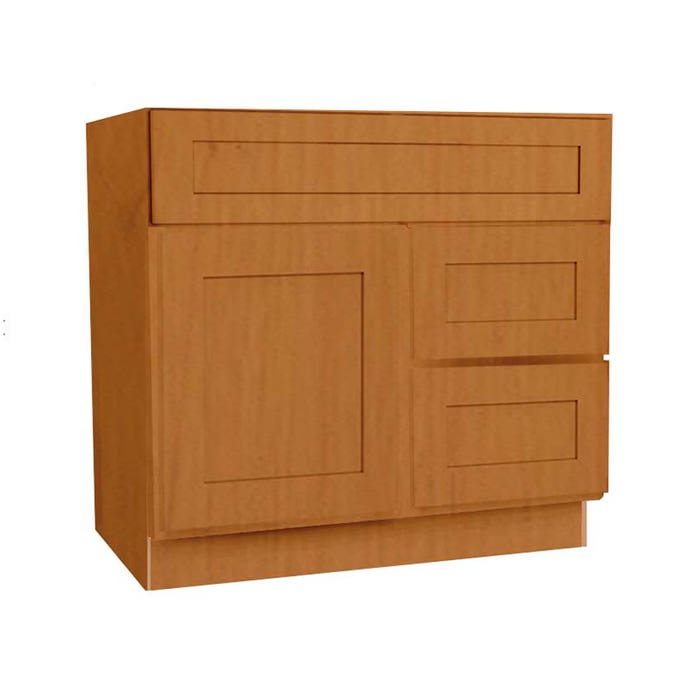 Vanity Sink Base Drawer Right Cabinet 30"
