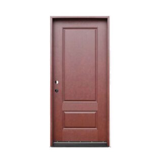 Leen 36" x 80" Mahogany Hollister Prehung Fiberglass Door