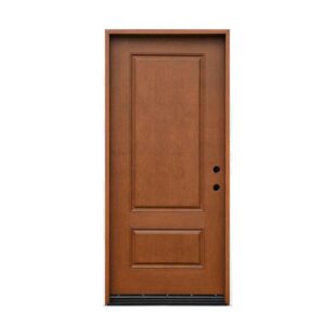 Leen 36" x 80" Hollister Prehung Fiberglass Door