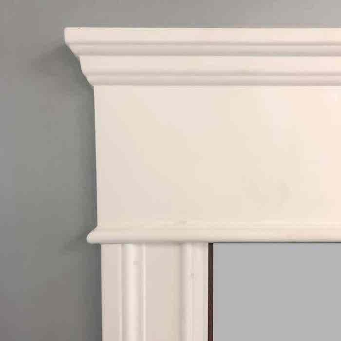 44" Traditional Style Primed Door Header