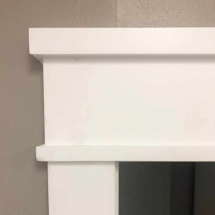 44" Shaker Style Primed Door Header