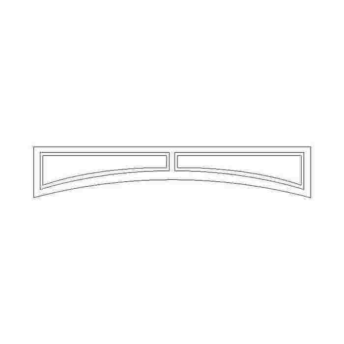 Arched Valance 48"