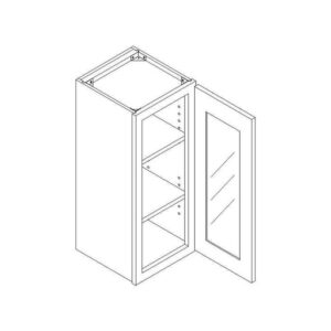 image_1-4918-1.jpg York Saddle Wall Open Frame Glass Door Cabinet 18"W x 30"H