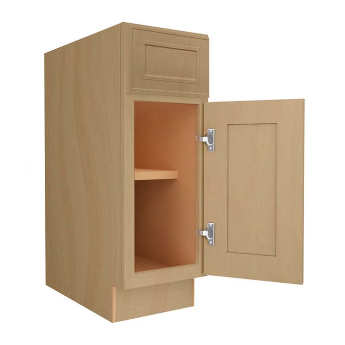 Craftsman Natural Shaker Base Cabinet 12"