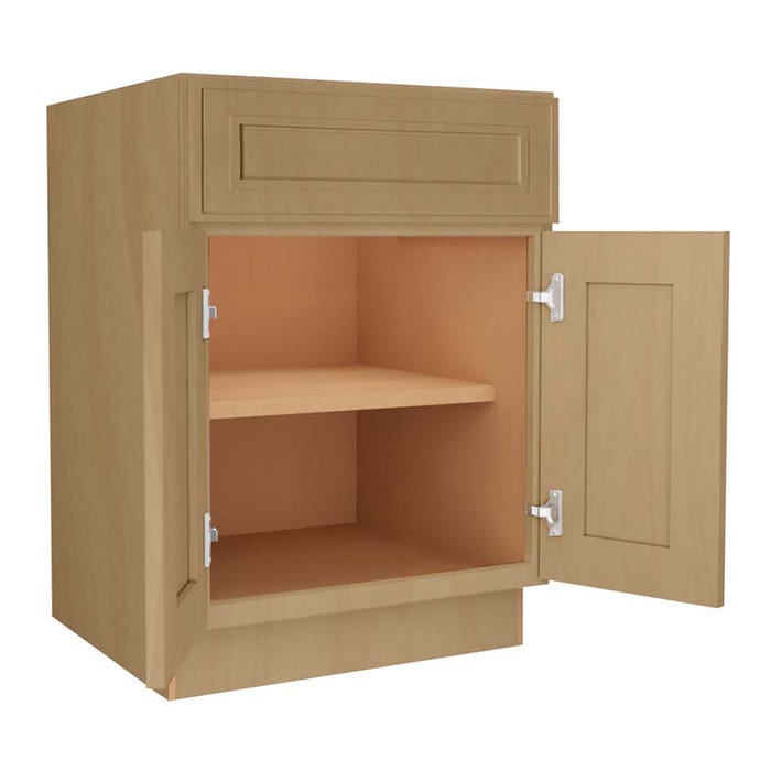 Craftsman Natural Shaker Sink Base Cabinet 24"W