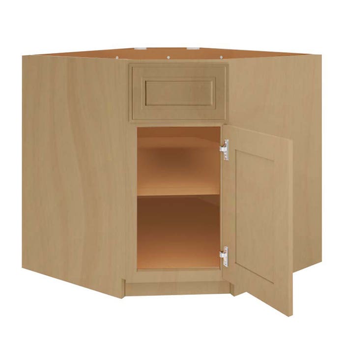 Diagonal Corner Sink Base Cabinet 36"