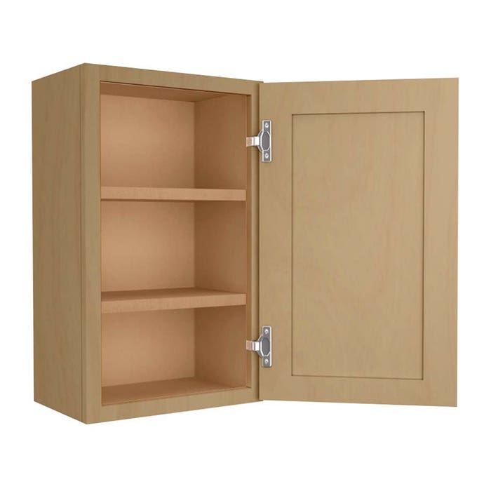 Craftsman Natural Shaker Wall Cabinet 18" x 30"