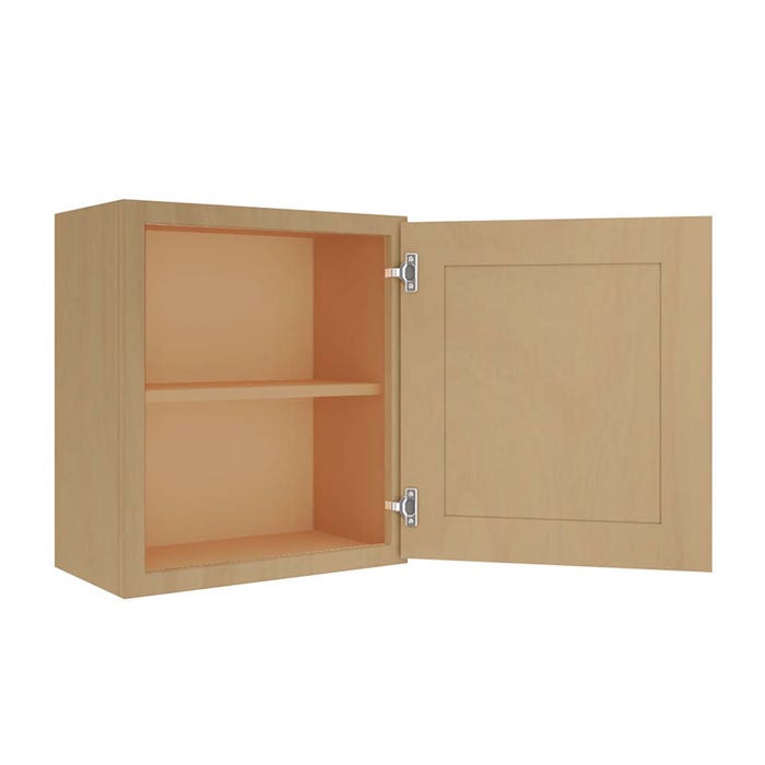 Craftsman Natural Shaker Wall Cabinet 21"W x 18"H