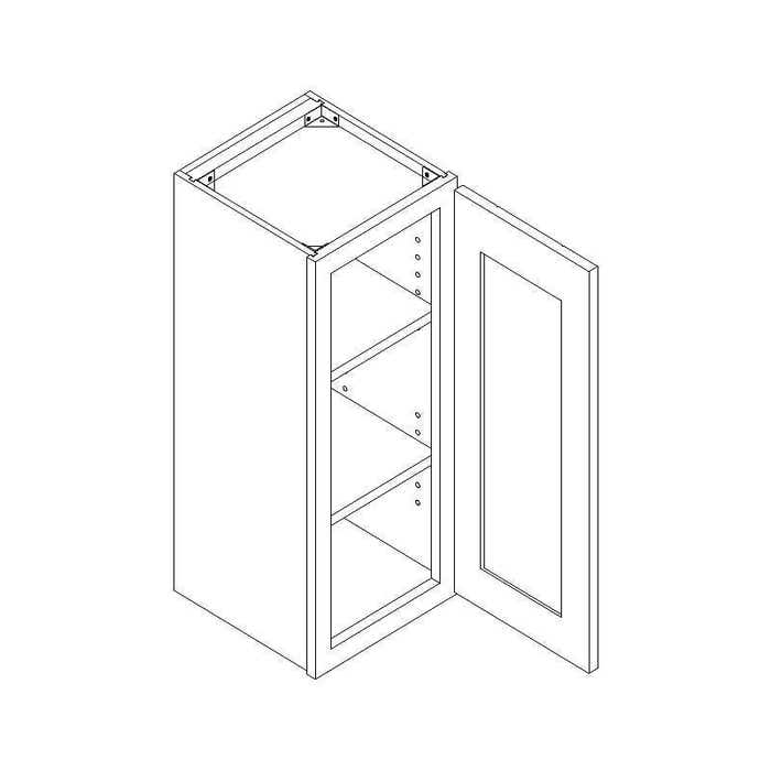 image_2-1262-1.jpg Navy Blue Shaker Wall Cabinet 18"W x 30"H