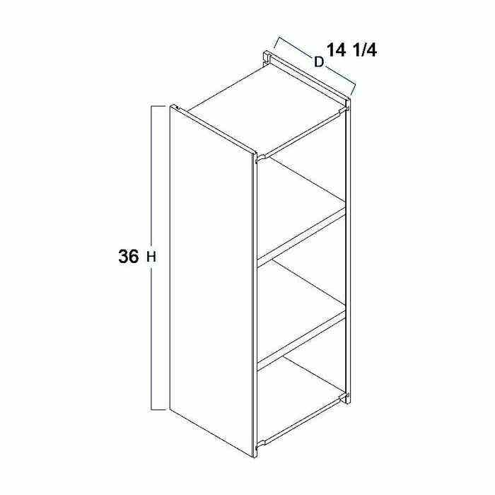 York Driftwood Grey Wall Depth Modification Kit 36"H