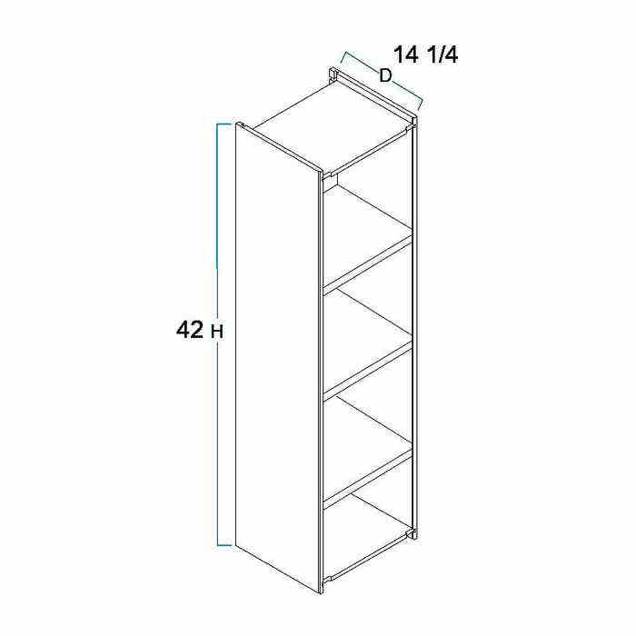 York Driftwood Grey Wall Depth Modification Kit 42"H
