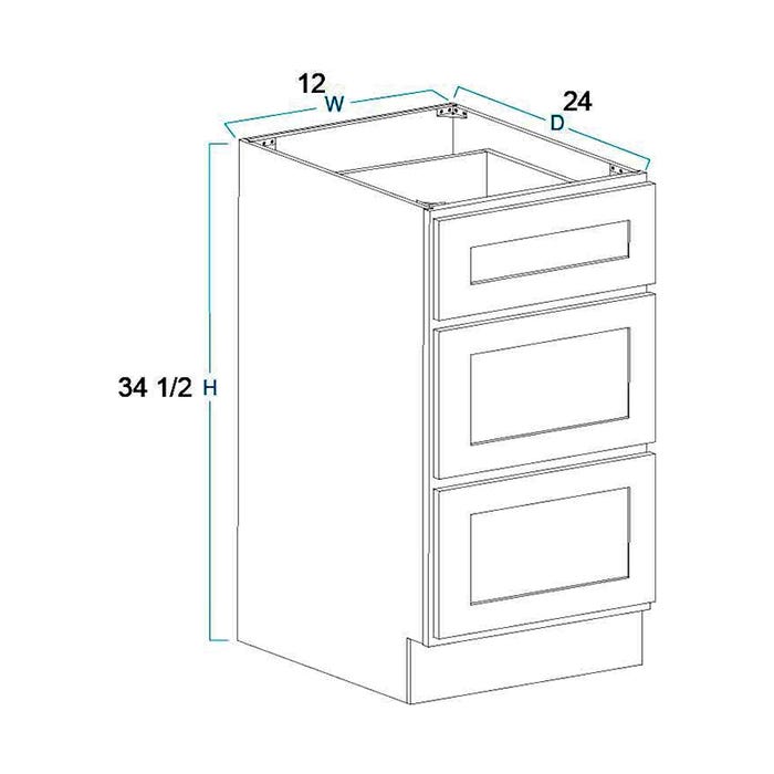 image_2-2102-1.jpg DB12-3 - 3 Drawer Base Cabinet 12"
