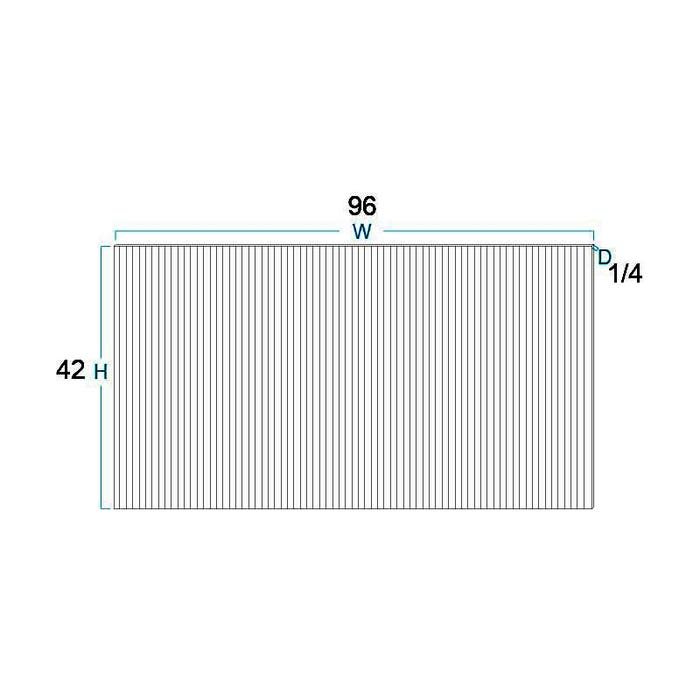 Bead Board Plywood Panel 96"