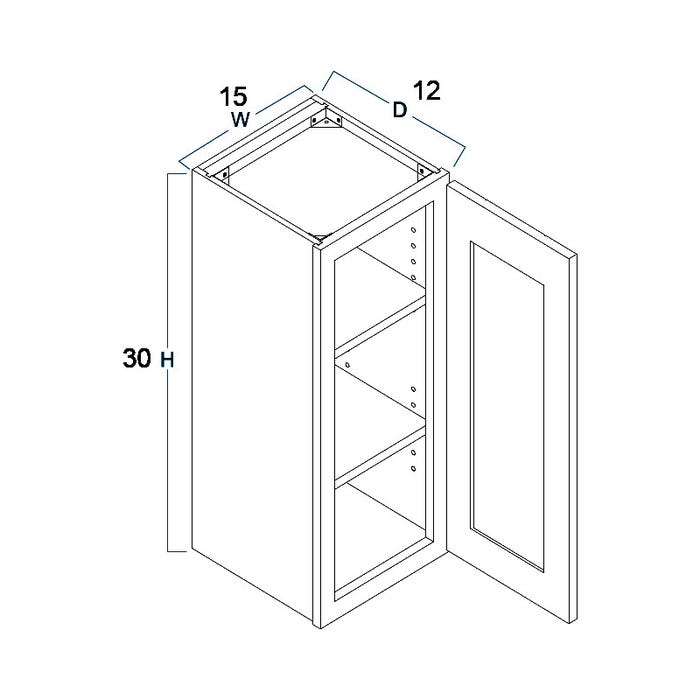 W1530 - Wall Cabinet 15" x 30"