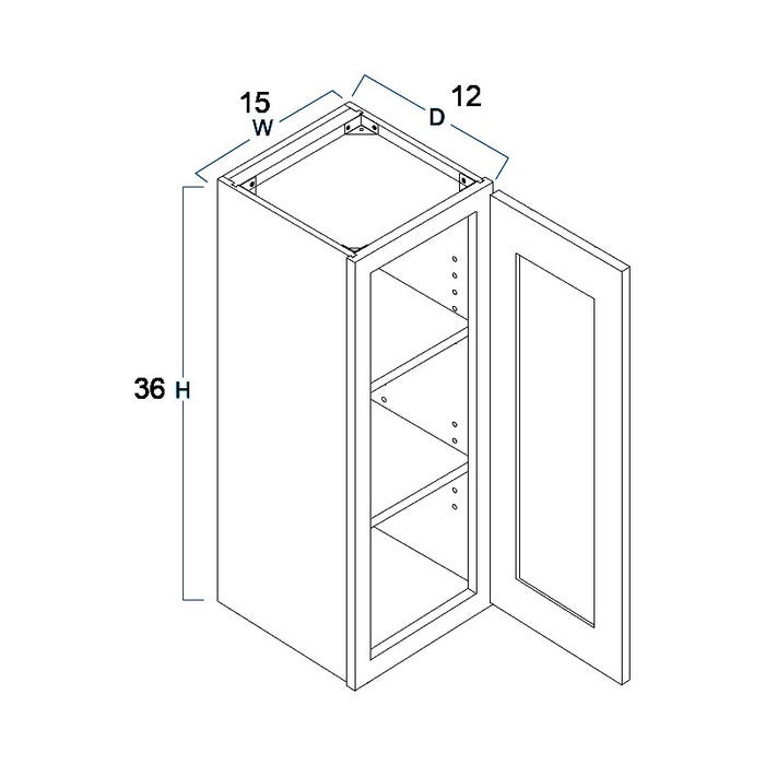 W1536 - Wall Cabinet 15" x 36"