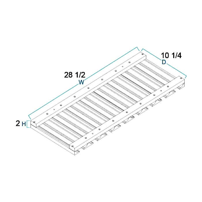 SGH30 - Stem Glass Rack Cabinet 30"