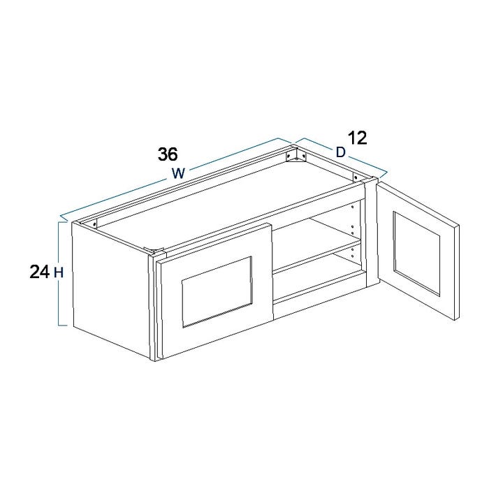 W3624 - Wall Cabinet 36" x 24"