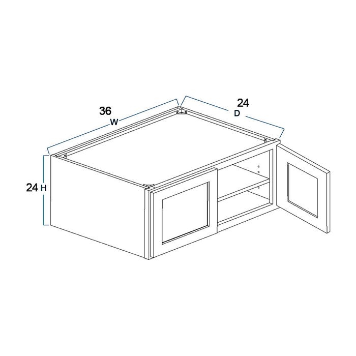 W362424 - Wall Cabinet 36" x 24" x 24"