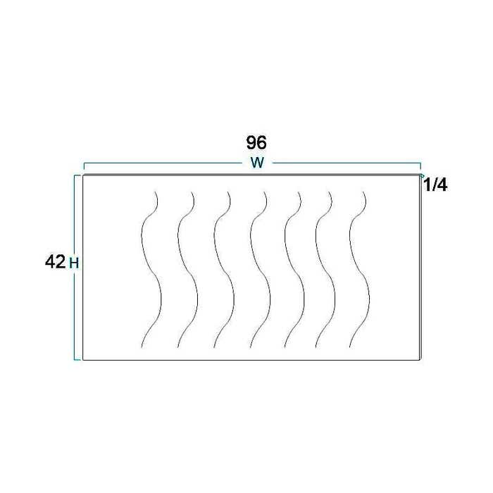 PLY4296 - Plywood Panel 96" x 42"