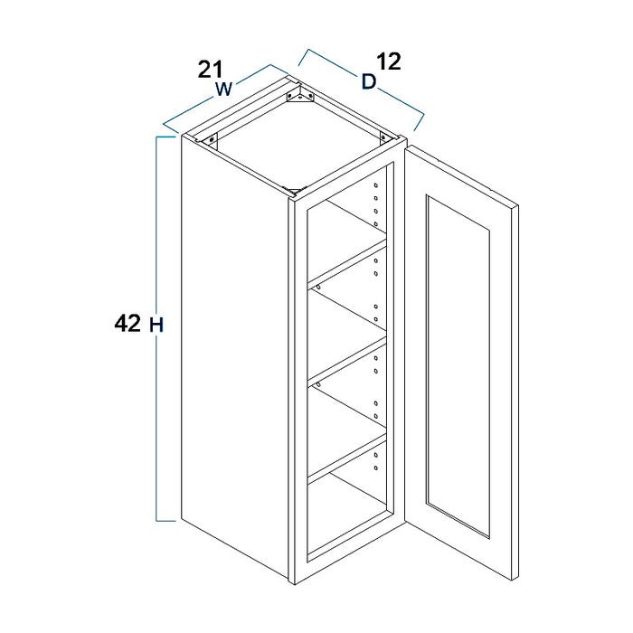 Wall Cabinet 21" x 42"