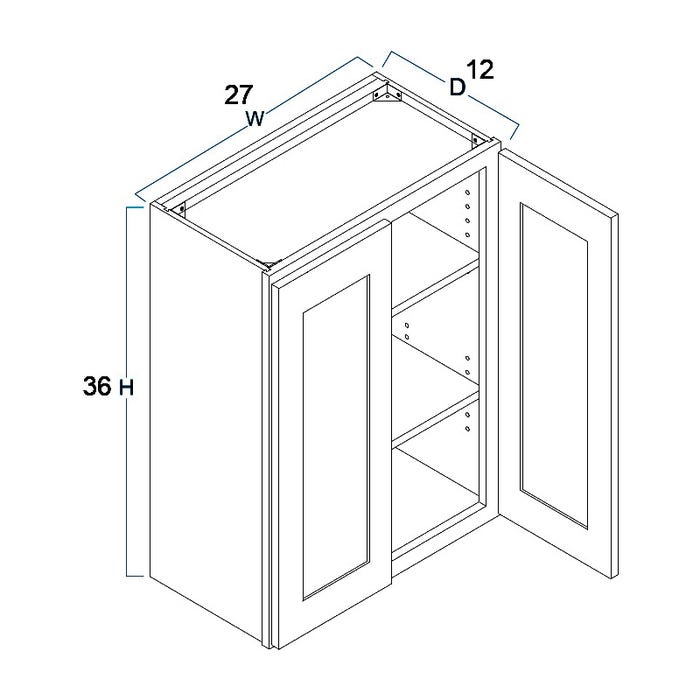 Wall Cabinet 27" x 36"