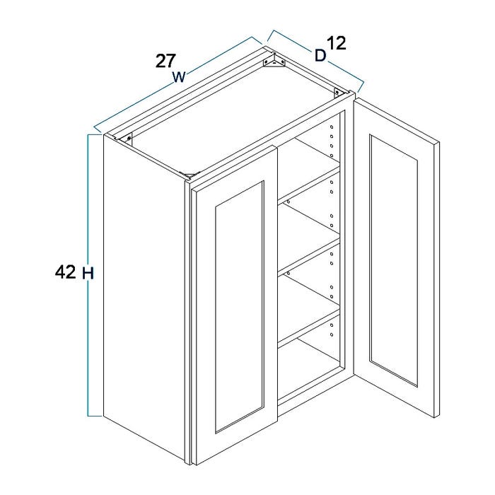 Wall Cabinet 27" x 42"