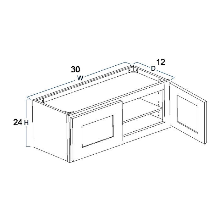 Wall Cabinet 30" x 24"