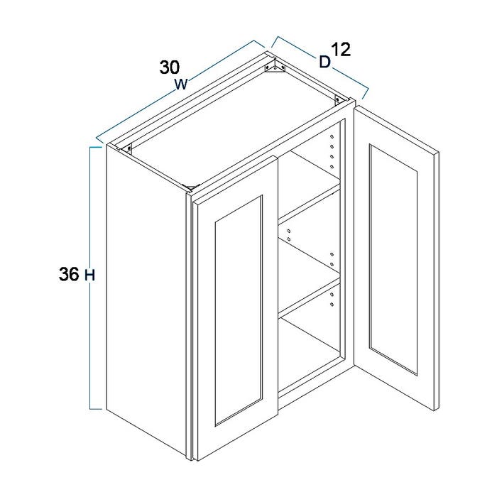 Wall Cabinet 30" x 36"