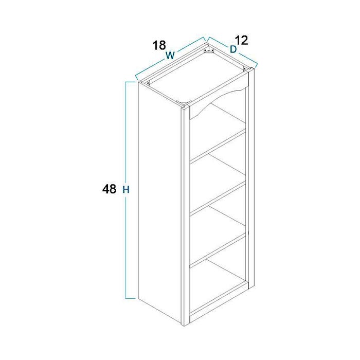 Book Case 18" x 48"